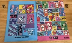 BT21 とくら寿司コラボA4クリアファイル 2枚セット