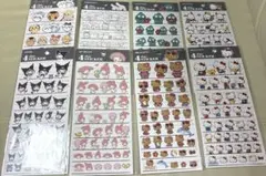 【正規品】サンリオ ４サイズステッカー 8種セット