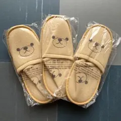 子供用室内スリッパ 使い捨て 3足セット 未使用