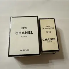 CHANEL N°5 & N°19 香水サンプルセット