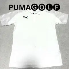 PUMA ホワイト ポロシャツ