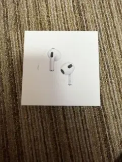 AirPods ホワイト 充電ケース付き ジャンク品 第三世代　Apple製品