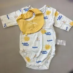 モイモルン　ロンパース　スタイ