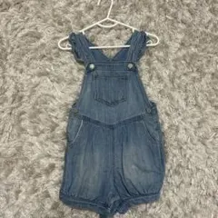 GAP 超人気♡ふりるデニムショートオーバーオール
