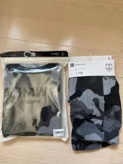 GU×SOPH. 1MW by SOPH. 迷彩柄 TEE&SHORTS セット