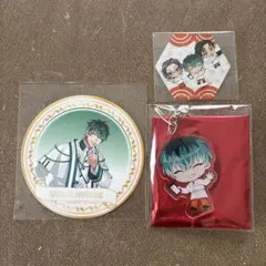ヒプノシスマイク　山下本気うどんアクキー　9thカフェコースター　簓　ヒプマイ