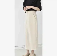 【新品 タグ付】RETRO GIRL ギンガムチェックスカート ブラウン