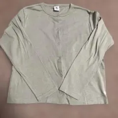 PETIT BATEAU プチバトー　カーキ　カーディガン140cm