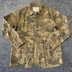 GLOBALWORK美品迷彩柄 綿ミリタリージャケットXXL 130-140cm