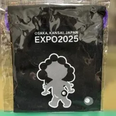 大阪関西万博　ミニ巾着（ミャクミャク うしろむき 黒）
