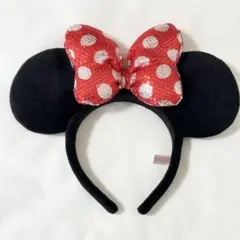 ディズニー カチューシャ スパンコール