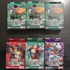 ONE PIECE カードゲーム スタートデッキ ルフィ ゾロ 2種セット - メルカリ