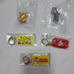 トムとジェリーグッズ　キーホルダー３点&ガチャfunny Artコレクション２点のサムネイル