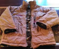 中綿ジャンパーリバーシブル120cm