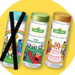 【新品】セサミストリート オリジナルクリアボトル 30周年記念 軽井沢 2本