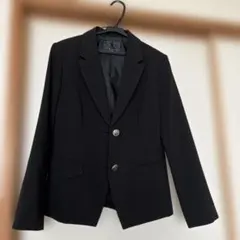 160 女の子　黒ブレザー　フォーマルスーツ 上のみ　卒業式　入学式