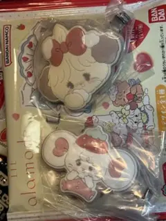 mikko ミッコ　ふわっとフロッキー　ヘアクリップ　２点セット　パフ　新品