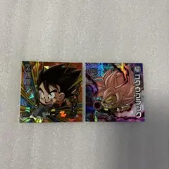 ドラゴンボール ウエハース シール　ゴクウブラック　GR SR BR MR W-04 ゴクウブラック R | ドラゴンボールシリーズ