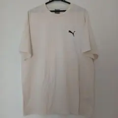 PUMA クリーム色 Tシャツ XXL