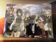 紫背景デザイン ガールズバンドクライ ビジュアルボード