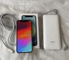 iPhone12mini 64GB ジャンク品 大容量モバイル充電器付き