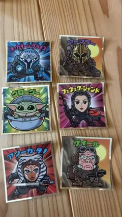 スターウォーズ ビックリマンシール 6枚セット