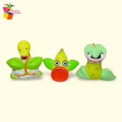 ポケモンキッズ（マダツボミ、ウツドン、ウツボット）指人形 フィギュア