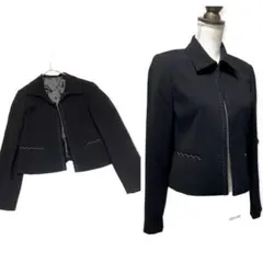 【未使用品美品】フォーマル ジャケット喪服 礼服 ブラックフォーマル 11AR