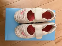 NIKE リトルリフト 15cm 白×ピンク