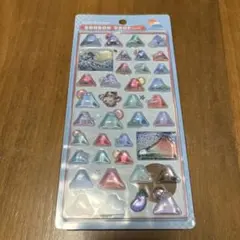 ボンボンドロップシール 和柄 富士山