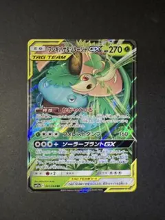 【美品】フシギバナ＆ツタージャGX RR sm11a TAG TEAM