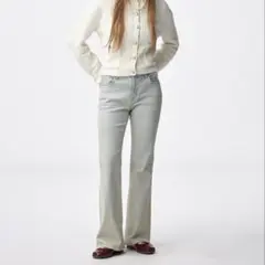 GUスリムフレアジーンズ Ｓサイズ 標準丈