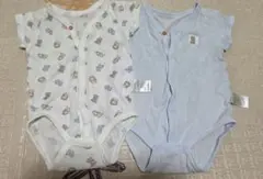 ベビー ロンパース 肌着 2枚セット