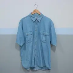希少 STONE ISLAND ストーンアイランド デニムワークシャツ