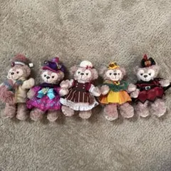 シェリーメイ　ぬいぐるみバッジ　5体セット