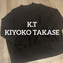 K.T KIYOKO TAKASE ブラック トップス