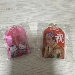 マツケンサンバ×ハローキティ シャカシャカHAPPYキーホルダー