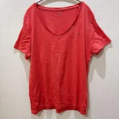 【希少サイズ】トミーヒルフィガー Vネック Tシャツ XXL