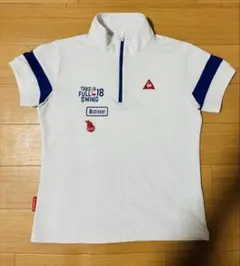 最後割引le coq sportif レディース ゴルフウェア 半袖シャツ L