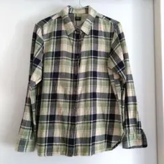 チェックネルシャツ