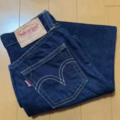 LEVI'S PREMIUM HIGH LOOSE W28 デニム インディゴ