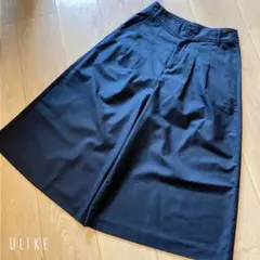 ジーユー GU ガウチョパンツ ハイウエスト ワイドパンツ 古着 USED