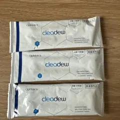 Ophtecs cleadew 消毒・中和・洗浄タブレット 3パック