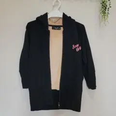 ジップアップ　パーカー　120cm　EDWIN　SOMETHING　女の子