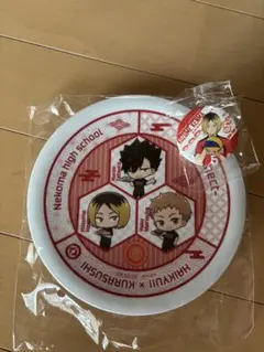 ハイキュー くら寿司コラボ お皿 缶バッジ