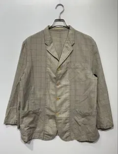 田中オム AD1993 HJ-040900 plaid wool jacket