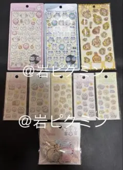 ちいかわハチワレ　ボンボンドロップ　うさぎウォーターシール　ミニぷっくりシール