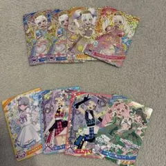 アニメキャラクター トレーディングカード 8枚セット