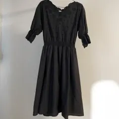 極美品❉ スキャパ SCAPA フラワープリントフレアワンピース