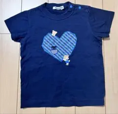 現行品 ファミリア familiar クマと犬刺繍 Tシャツ 90サイズ - メルカリ
